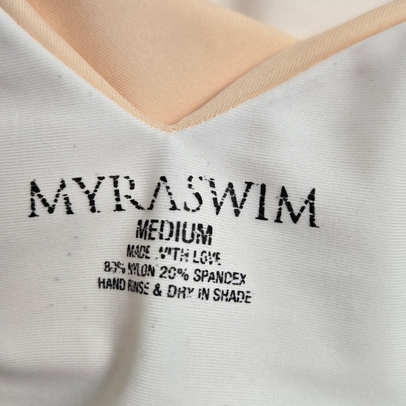 Myra Swim Ellle One Piece- Nude- Medium - Picture 3 of 5